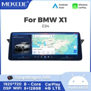 Android Wireless Carplay Auto Für BMW X1 E84 2010-2015 Auto Radio Multimedia Player GPS DSP 4G LTE BT