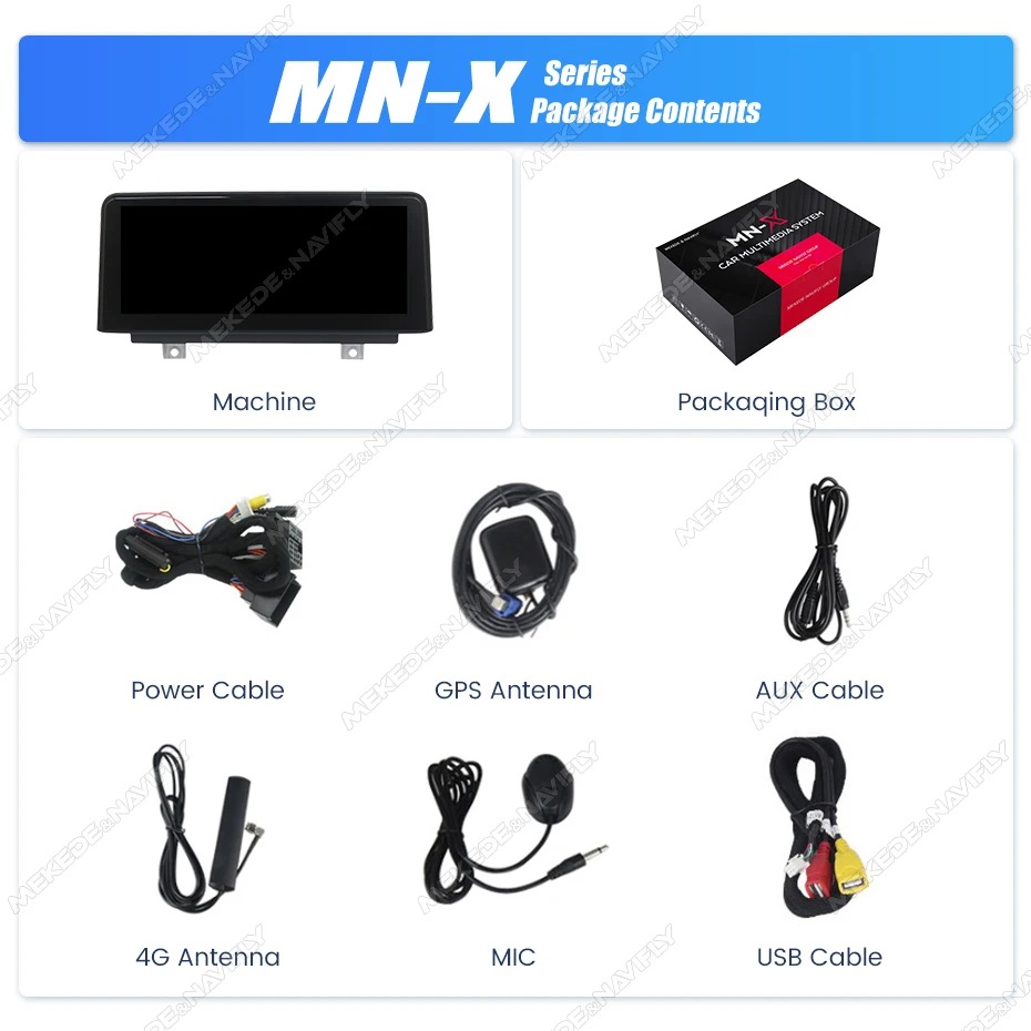 MEKEDE 10,25 Zoll 8-Kern Android 14 Autoradio für BMW 1er F20 F21 2er F23 GPS-Navigation Wireless Carplay Auto 4G DSP