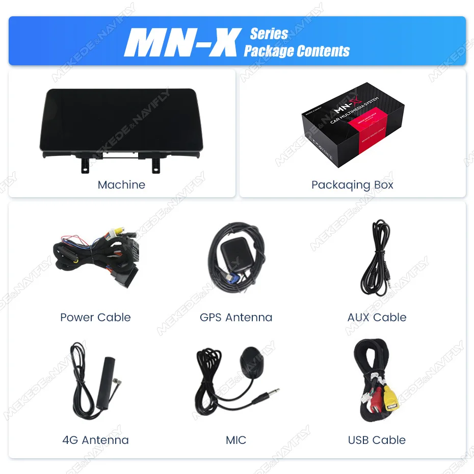 MEKEDE 10,25 Zoll 8-Kern Android 14 Autoradio für BMW 1er F20 F21 2er F23 GPS-Navigation Wireless Carplay Auto 4G DSP