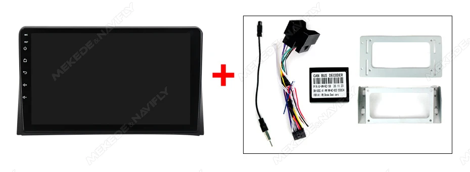 Navifly 8 Core 9 zoll 2K QLED Touchscreen Android 14 Auto Stereo Radio Für Volkswagen VW Multivan T5 2003-2015 Auto GPS Navigator