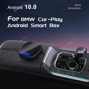 Alternative view of Wireless Carplay Smart Box Verbessertes Android-System 8-Core 4 + 64 GB GPS-Navigation TF-Karte für BMW ID6 ID7 ID8 Mini Cooper