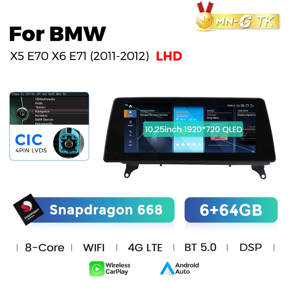10.25“668 CIC 64G