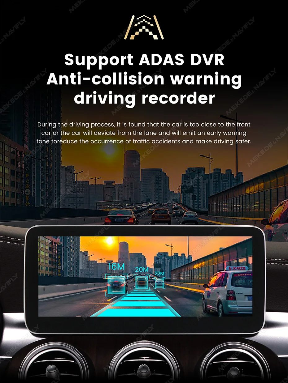 Navifly qualcomm 2008 android 13 3d ui carplay autoradio intelligentes system für mercedes benz c klasse w204 s204 2010-gps dsp