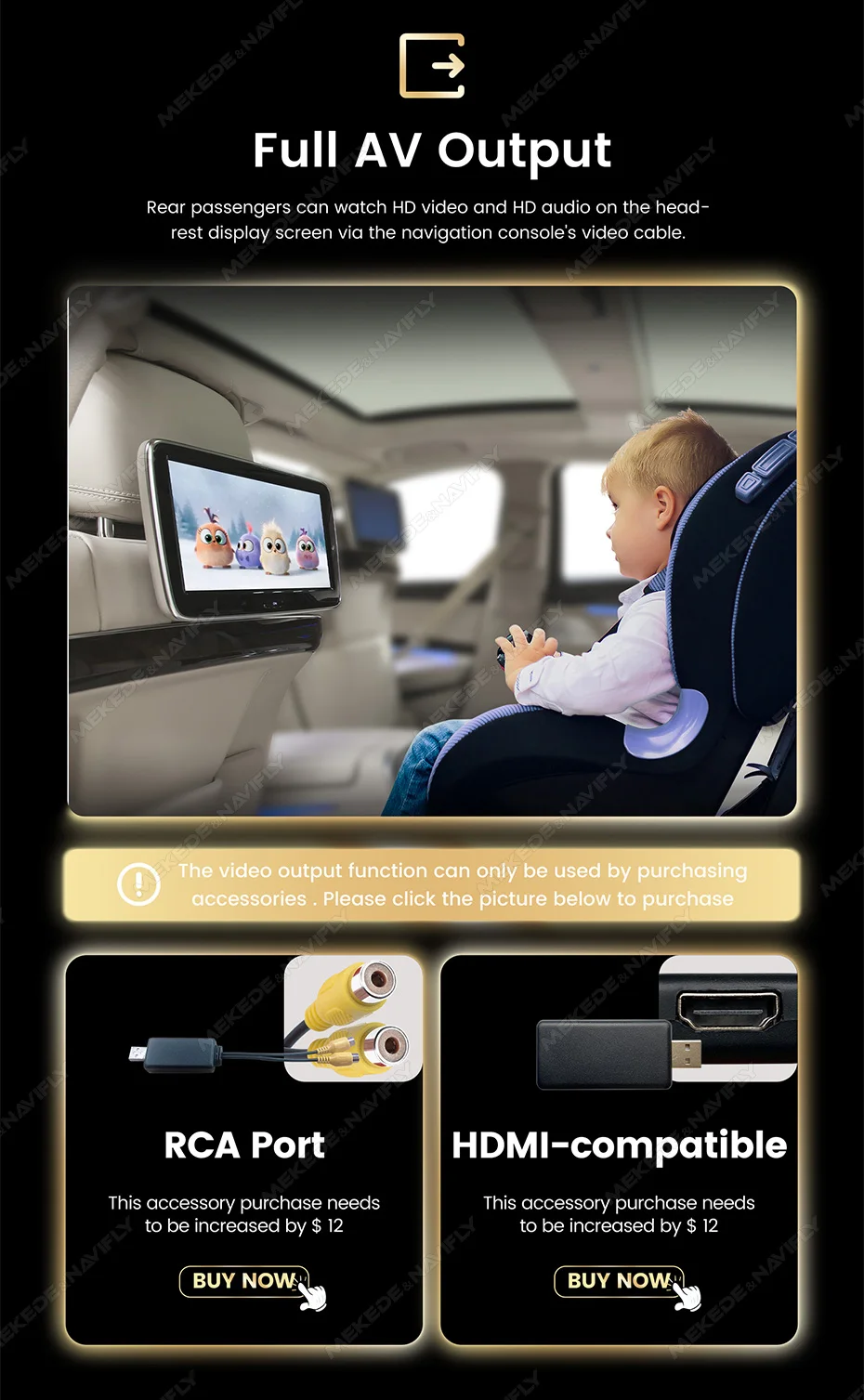 Navifly qualcomm 2008 android 13 3d ui carplay autoradio intelligentes system für mercedes benz c klasse w204 s204 2010-gps dsp