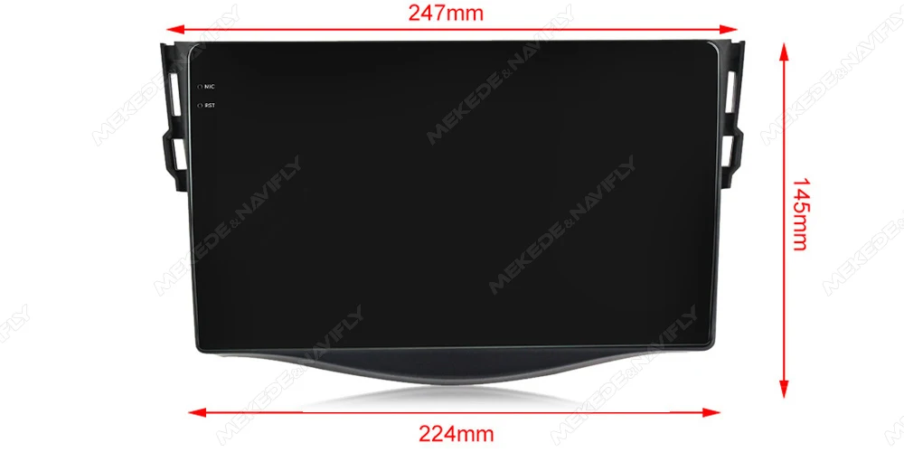 MEKEDE Auto Intelligente System Radio Für Toyota RAV4 RAV 4 2005-2013 Drahtlose Carplay GPS DSP RDS 4G 2din Multimedia Video Player