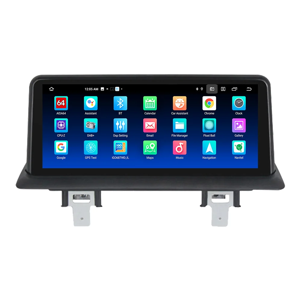 Navifly 8 core android14 drahtloses carplay auto für bmw 1 series e87 e81 e88 e87 2011-2015 4g lte dsp gps multimedia radio player