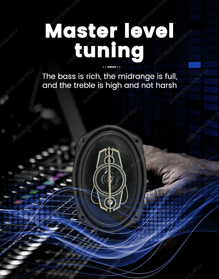 Navifly neue 1/5/6/5/6*9 Zoll Car Audio Koaxial Lautsprecher Subwoofer Universal Auto Sound Hifi Musik Voll bereich Frequenz Stereo herum