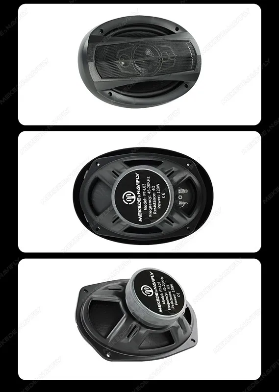 Navifly neue 1/5/6/5/6*9 Zoll Car Audio Koaxial Lautsprecher Subwoofer Universal Auto Sound Hifi Musik Voll bereich Frequenz Stereo herum