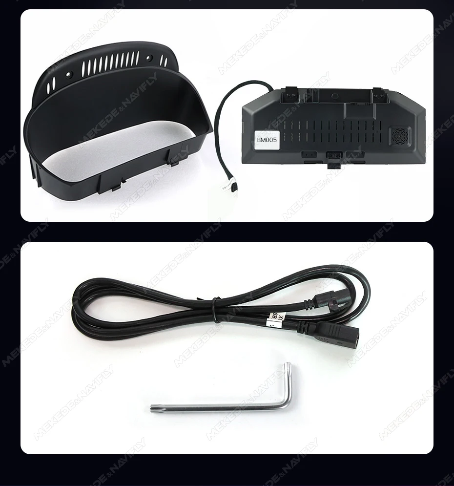 MEKEDE 12,3 Zoll LCD Digital Dashboard Für BMW X5 E70 X6 E71 2006-2013 CCC CIC System Tachometer kraftstoff meter Fahrzeug Informationen