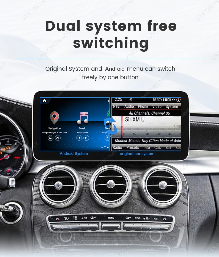 Android14 Autoradio für Mercedes Benz B-Klasse W245 W246 DSP BT 4G GPS Intelligentes System Multimedia CarPlay – Bild 3