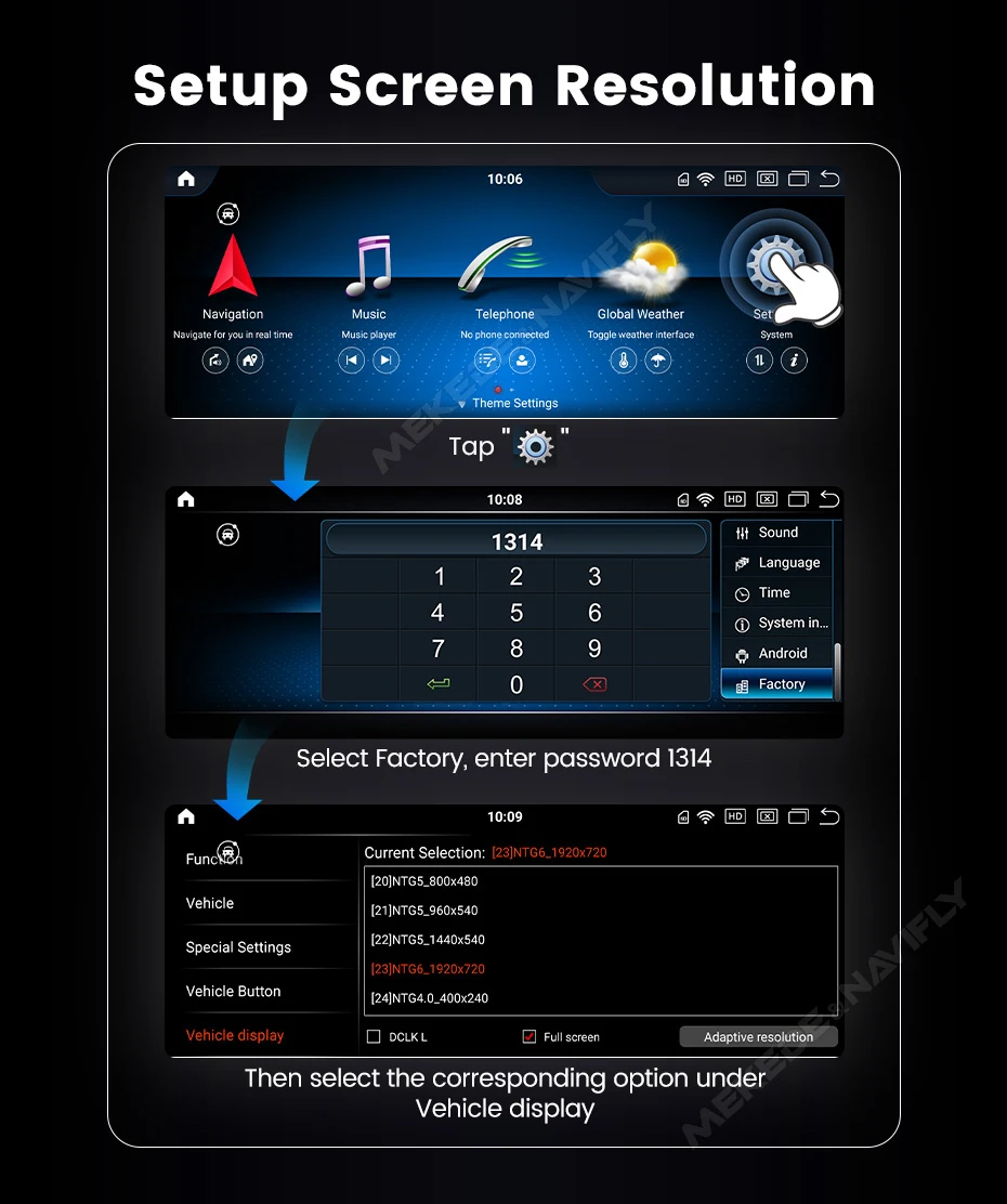 MEKEDE 8-Kern Wireless Carplay Android Auto für Mercedes Benz Klasse E C207 W207 A207 Autoradio Multimedia Player GPS 4G LTE DSP