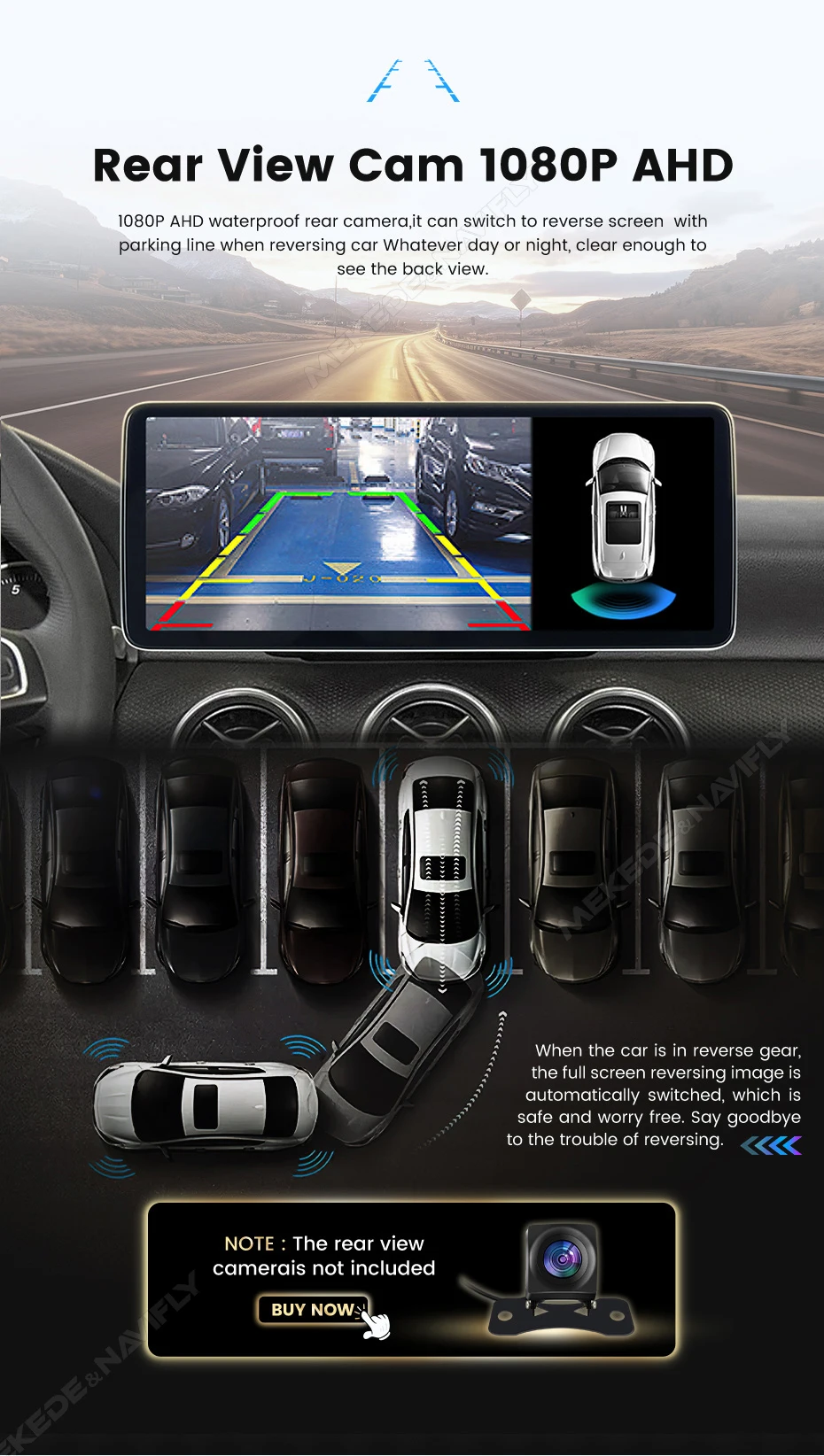 MEKEDE 8-Kern Wireless Carplay Android Auto für Mercedes Benz Klasse E C207 W207 A207 Autoradio Multimedia Player GPS 4G LTE DSP