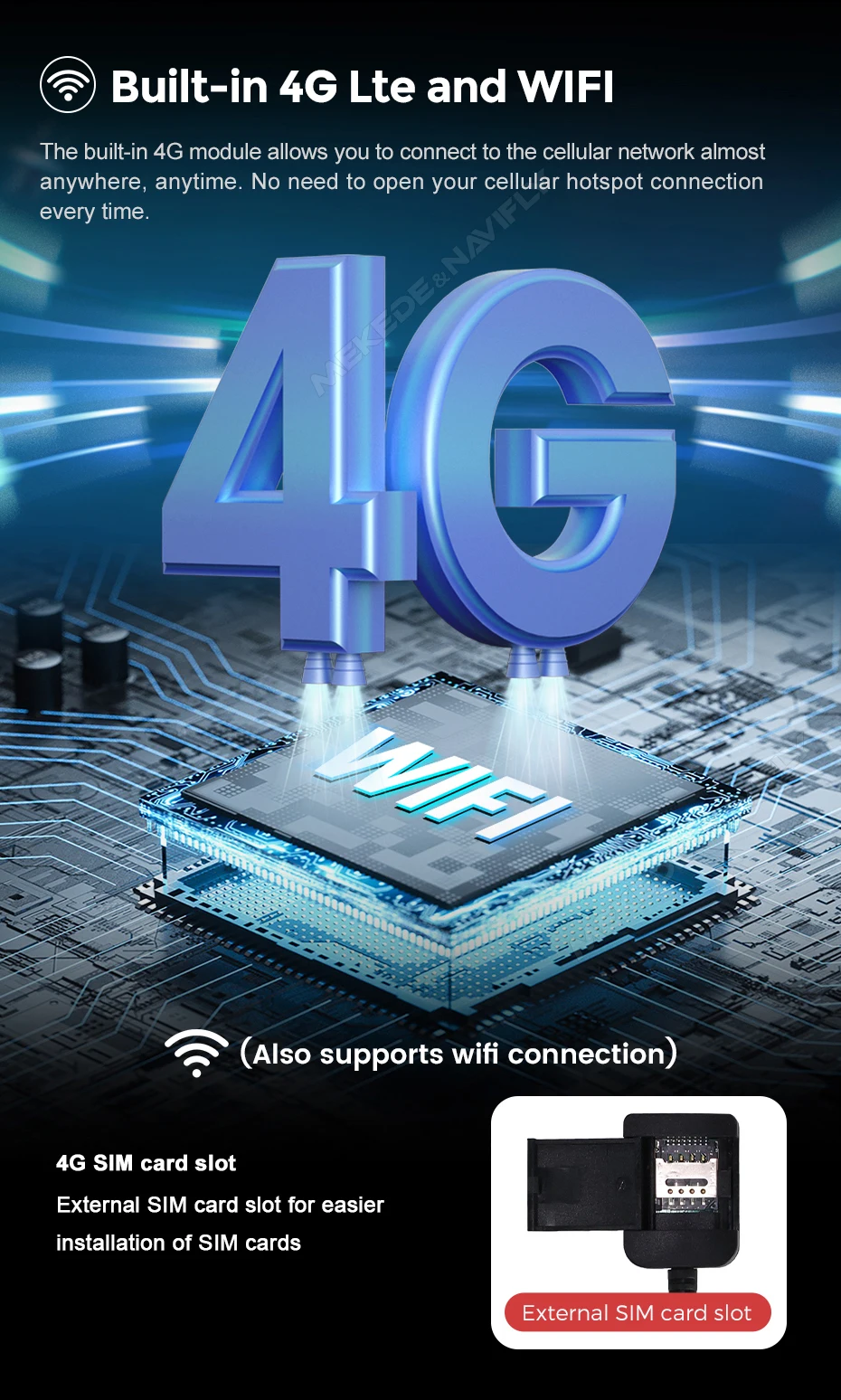 MEKEDE ID6 ID7 ID8 ID9 Auto-Multimedia-Player für BMW 5er Serie E60 E61 E63 E64 Qualcomm 680 Wireless CarPlay Android Auto Dual BT