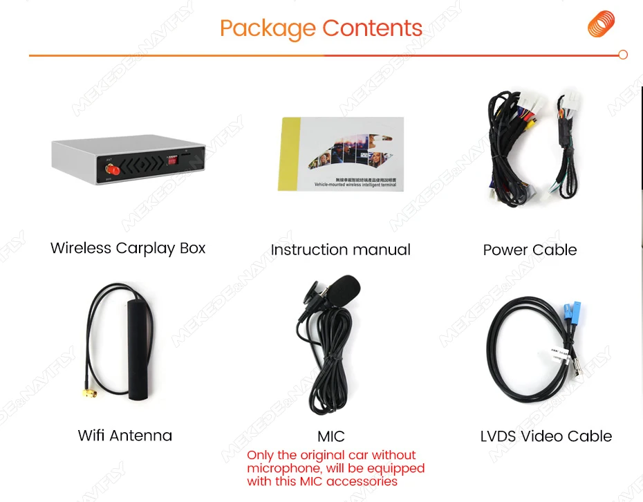 Auto CarPlay Decoder Box Für Volvo S60L XC-60 V60 V40 Unterstützung Drahtlose CarPlay Android Auto Original Rück Kamera Spiegel link