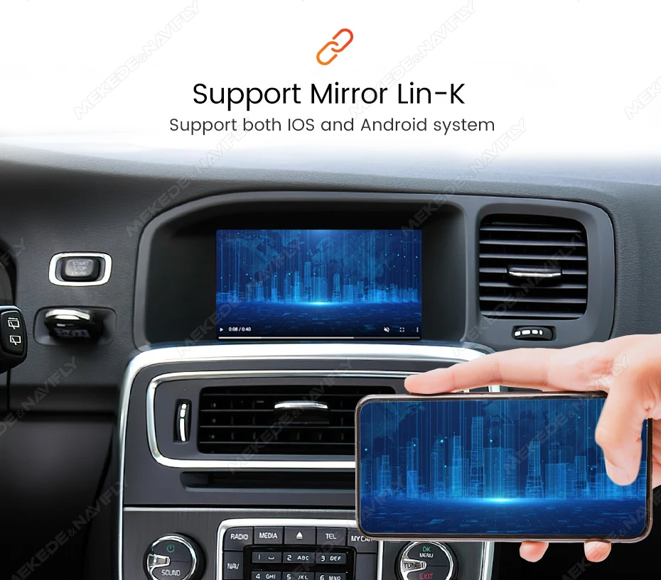 Auto CarPlay Decoder Box Für Volvo S60L XC-60 V60 V40 Unterstützung Drahtlose CarPlay Android Auto Original Rück Kamera Spiegel link Auto CarPlay Decoder Box Für Volvo S60L XC-60 V60 V40 Unterstützung Drahtlose CarPlay Android Auto Original Rück Kamera Spiegel link