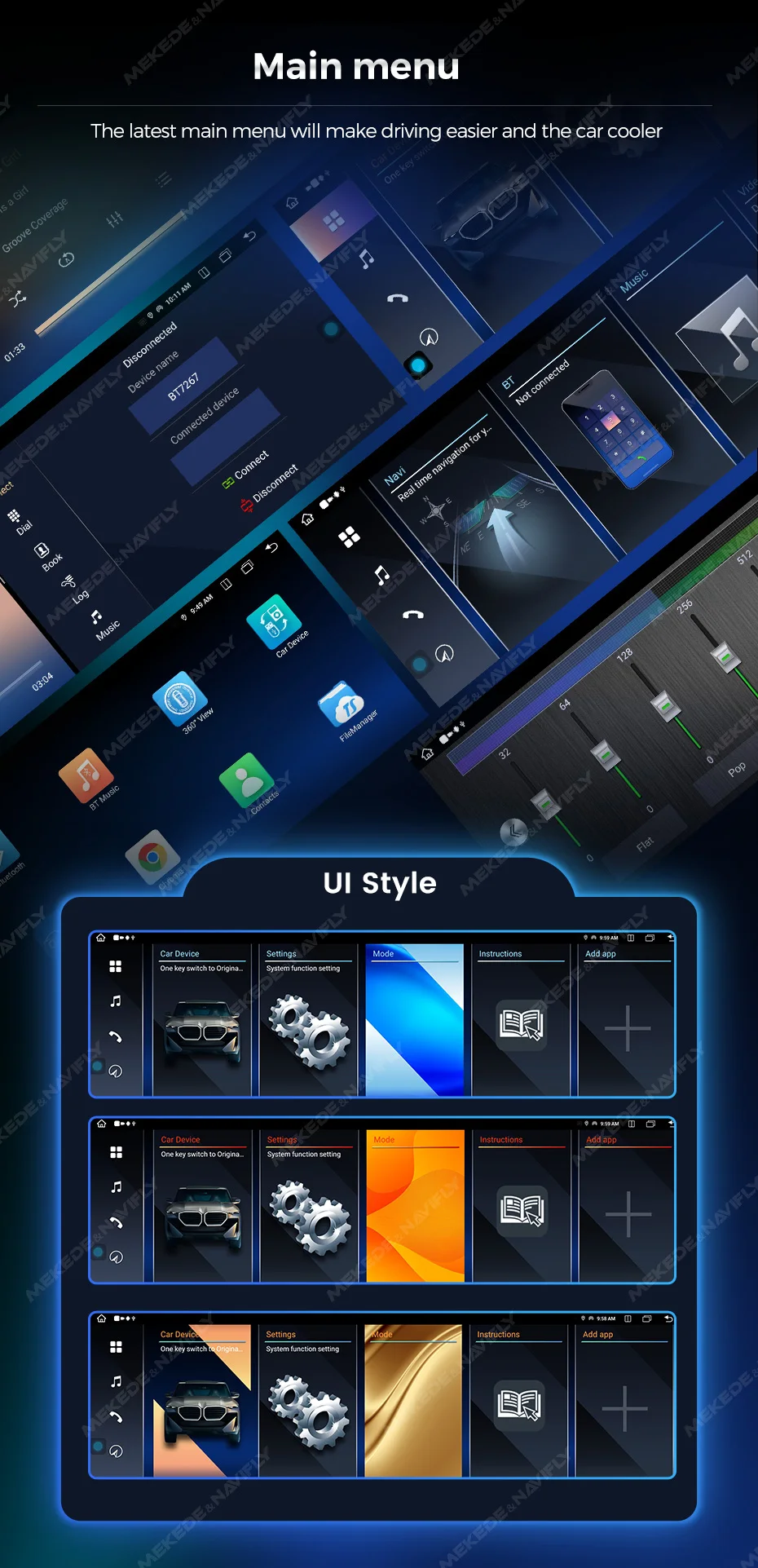 15 Zoll 3k Touchscreen Android 14 Wireless Carplay Auto Autoradio Multimedia-Player für BMW 5er F10 F11 520i GPS DSP 4G BT