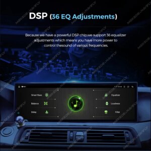 Alternative view of 15Zoll Android14 Autoradio für BMW 5er F10 F11 520i GPS DSP 4G BT Wireless Carplay Auto Multimedia