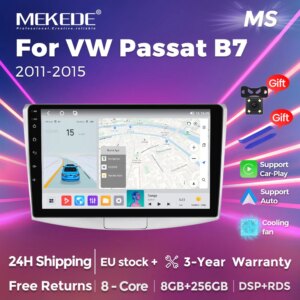 Android Autoradio für Volkswagen VW Passat B6 B7 CC 2010-2015 Auto Multimedia GPS BT RDS DSP Auto Radio Stereo