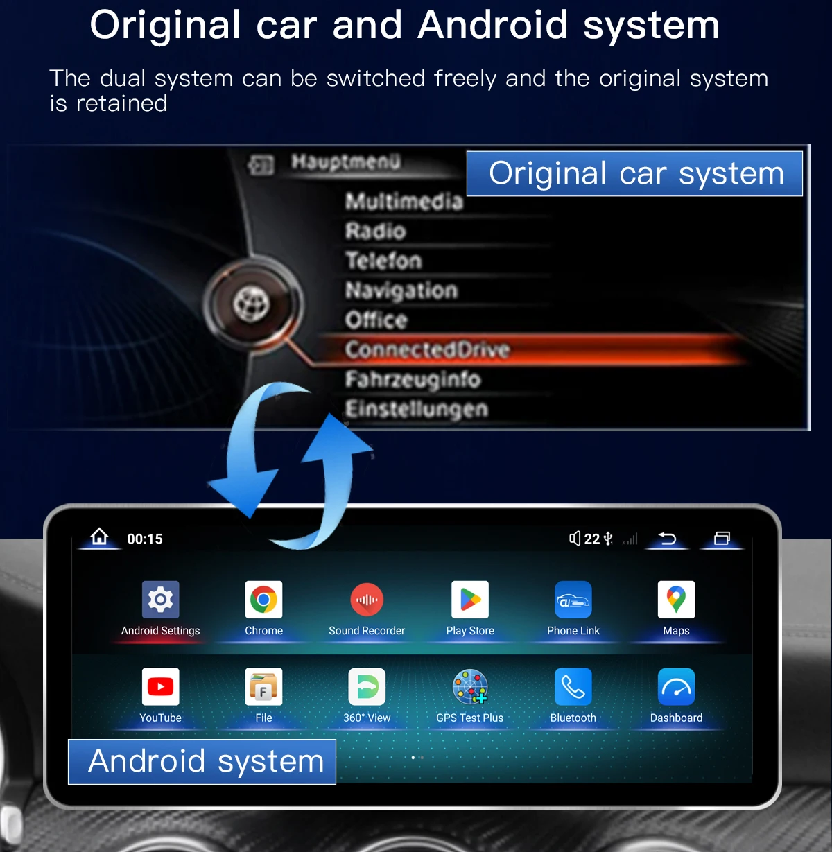 12,8'' 2400*900 Hohe Auflösung Android 14 Snapdragon 665 Drahtlose CarPlay AutoRadio Für Mercedes W204 W205 2007-2018 auto Multimedia 4G GPS Navigation Stereo