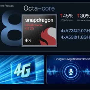 Alternative view of 12,8''Android14 Autoradio  Für Mercedes Benz C Klasse W205 GLC Klasse X253 W446 2015-2018 Multimedia Radio Stereo Snapdragon 665 8GB Drahtlose Carplay Auto Bildschirm