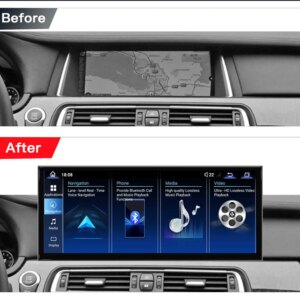 Alternative view of 15,8 Android Autoradio für BMW 7er F01 F02 F03 F04 2009–2015 CIC NBT System GPS-Navigation Multimedia-Display Head Unit Video Player Carplay