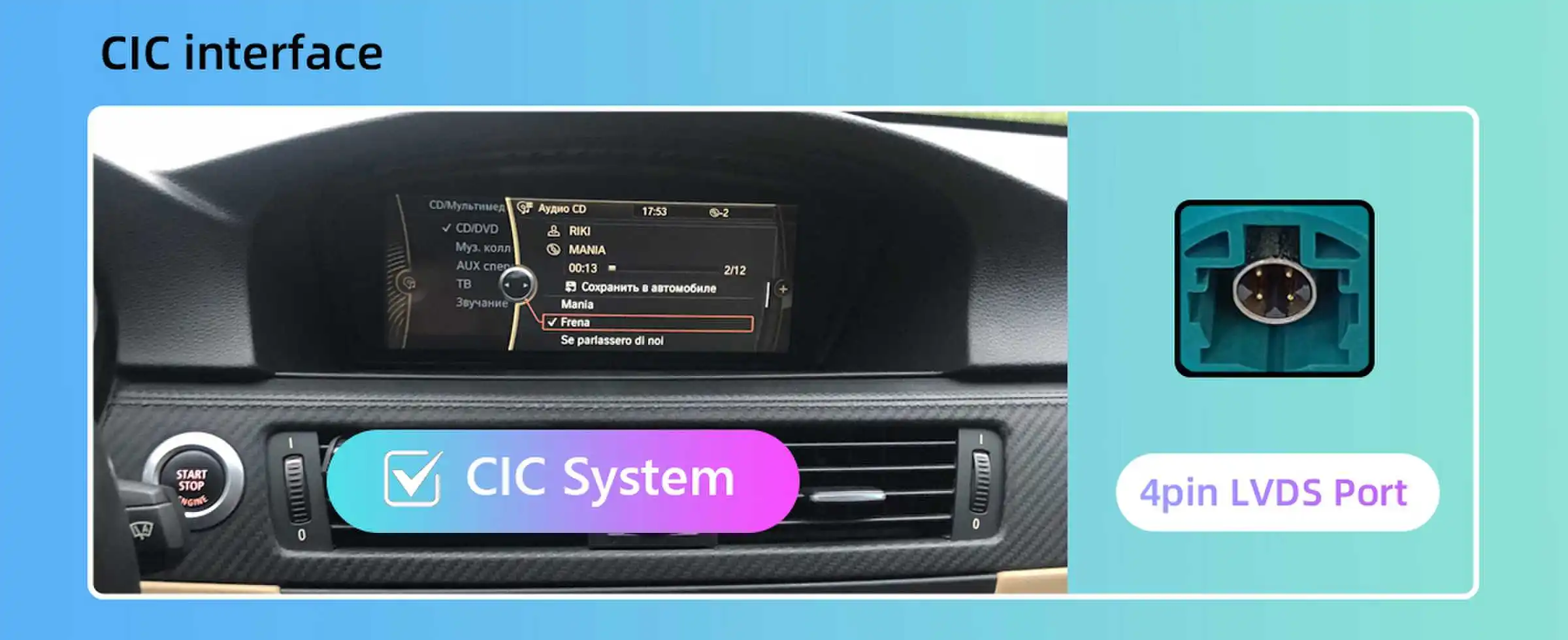 Uckazy 15,8 Touchscreen-Autoradio für BMW 7er F01 F02 F03 F04 2009–2015 CIC NBT System GPS-Navigation Multimedia-Display Head Unit Video Player Carplay