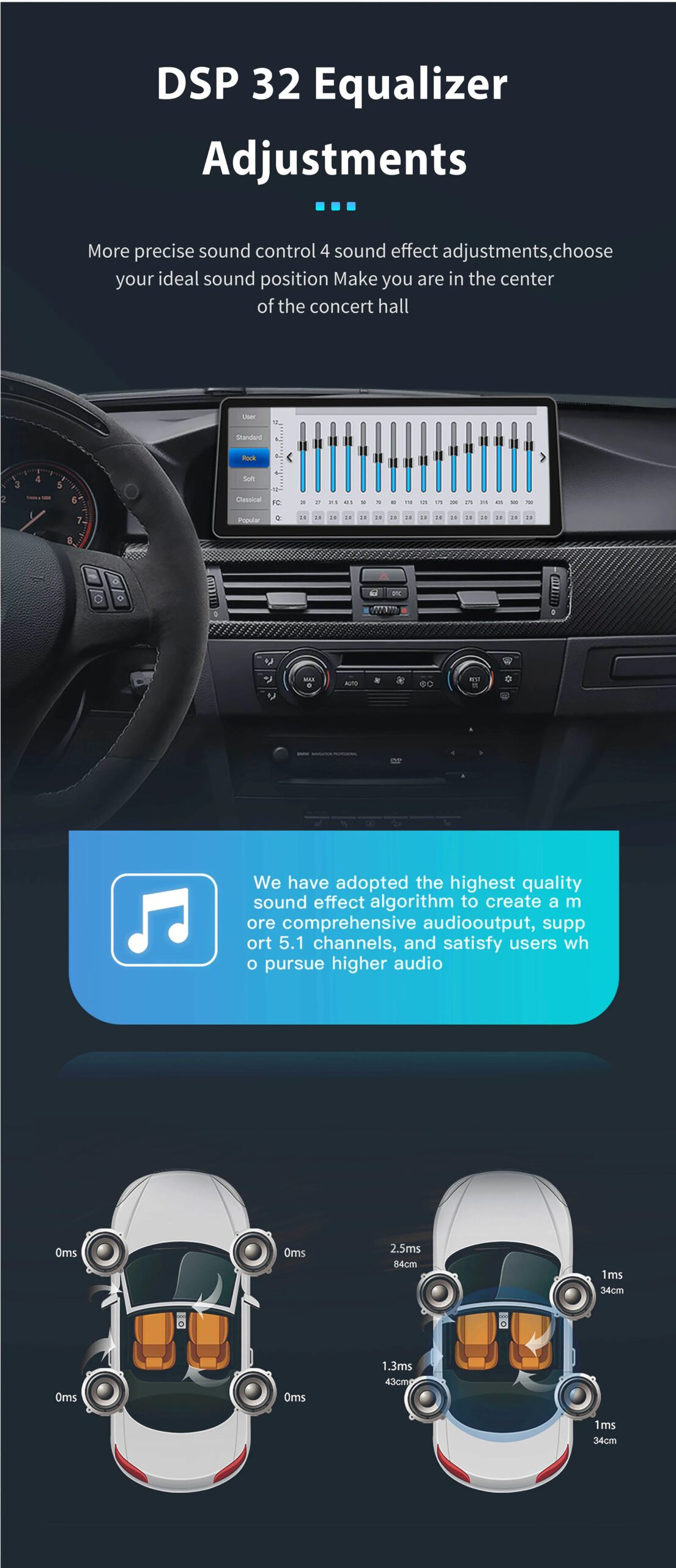 Uckazy 15,8 Touchscreen-Autoradio für BMW 7er F01 F02 F03 F04 2009–2015 CIC NBT System GPS-Navigation Multimedia-Display Head Unit Video Player Carplay