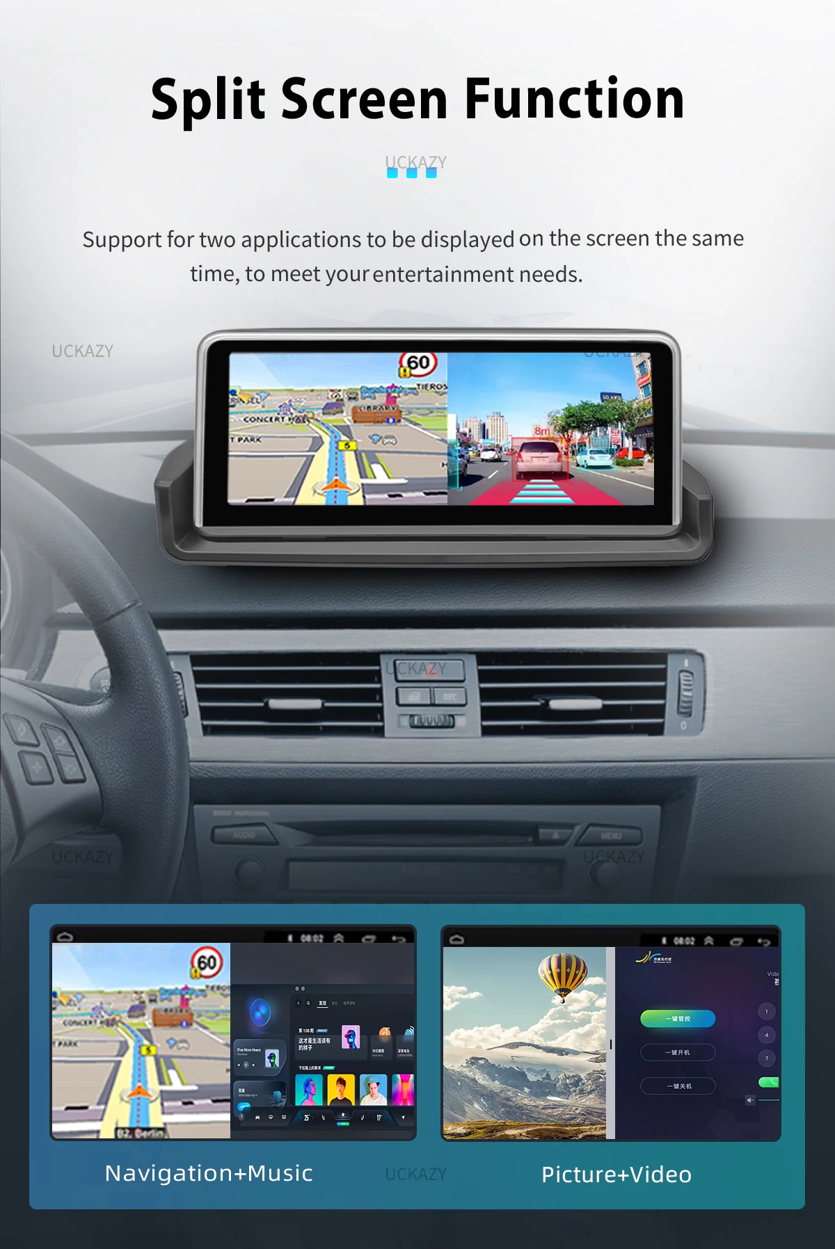 10.25 ''Snapdragon 2005 Wireless Carplay Android 14 Autoradio für BMW E90 E91 E92 E93 2012-2015 Bildschirm Multimedia Audio Head Unit 10.25 ''Snapdragon 2005 Wireless Carplay Android 14 Autoradio für BMW E90 E91 E92 E93 2012-2015 Bildschirm Multimedia Audio Head Unit