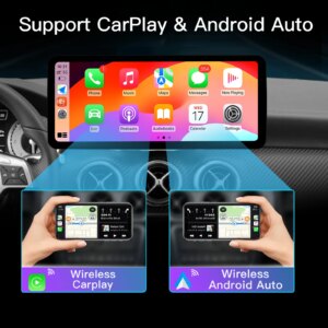 Alternative view of Android14 12,8 ''Autoradio Für Mercedes W176 X117 X156 W463 2013-2018 Multimedia CarPlay stereo GPS Navigation