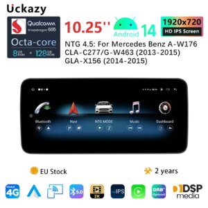 Android14 Autoradio für Mercedes Benz CLA c117 x117 x156 w176 2012-2018 Carplay Multimedia