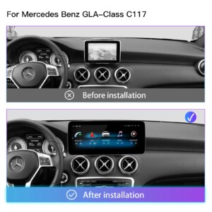 Alternative view of Android14 Autoradio für Mercedes Benz CLA c117 x117 x156 w176 2012-2018 Carplay Multimedia