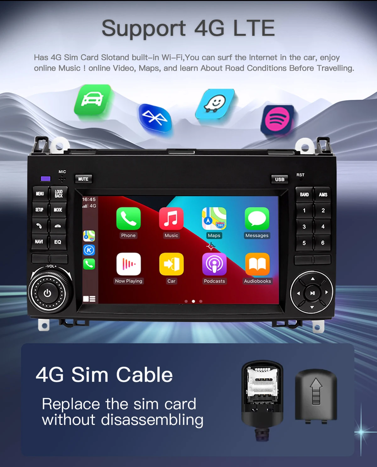 2 Din Android 14 Autoradio Für Mercedes Sprinter Benz B200 Vito W639 Viano B Klasse W169 W245 W209 Multimedia audio StereoCarplay 2 Din Android 14 Autoradio Für Mercedes Sprinter Benz B200 Vito W639 Viano B Klasse W169 W245 W209 Multimedia audio StereoCarplay