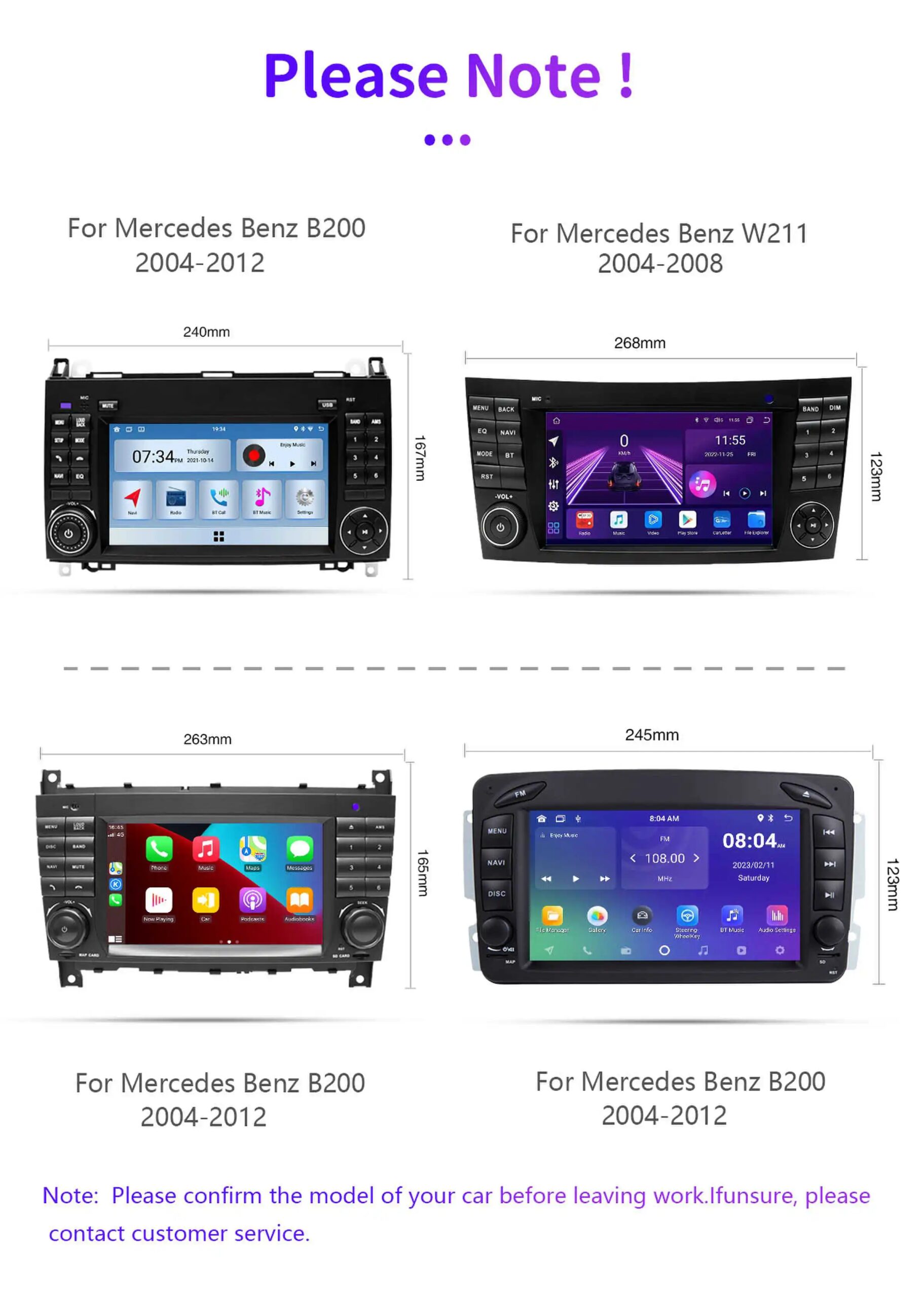 2 Din Android 14 Autoradio Für Mercedes Sprinter Benz B200 Vito W639 Viano B Klasse W169 W245 W209 Multimedia audio StereoCarplay 2 Din Android 14 Autoradio Für Mercedes Sprinter Benz B200 Vito W639 Viano B Klasse W169 W245 W209 Multimedia audio StereoCarplay