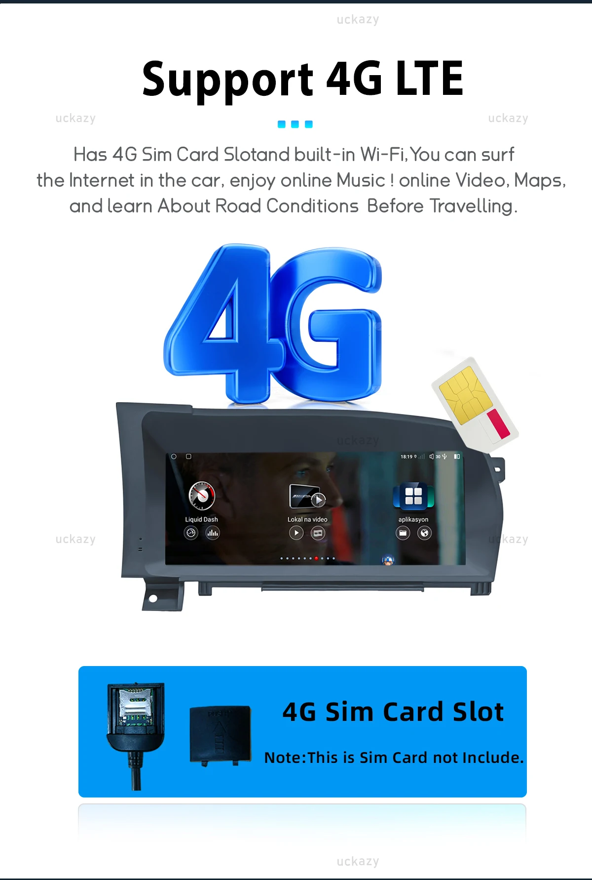 8GB kabelloses Carplay Android 14 Autoradio GPS-Navigation für Mercedes Benz S-Klasse W221 3.0/3,5 Multimedia-Bildschirm Audio Stereo4g