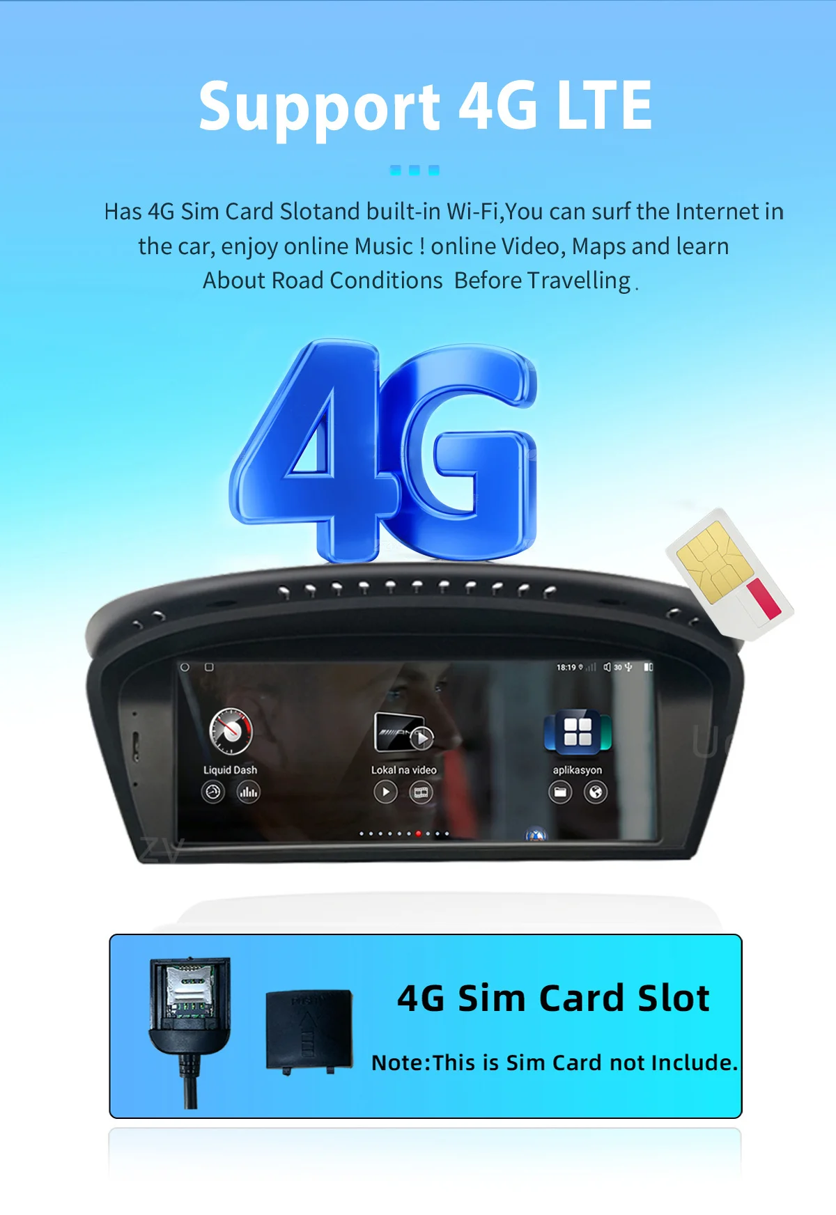 Android 14 Drahtlose Carplay Auto Multimedia Für BMW Serie 5/3 E60 E61 E62 E63 E90 E91 Radio Bildschirm CIC/CCC GPS Navigation Audio 4G Android 14 Drahtlose Carplay Auto Multimedia Für BMW Serie 5/3 E60 E61 E62 E63 E90 E91 Radio Bildschirm CIC/CCC GPS Navigation Audio 4G