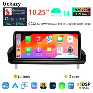 Android 14 Autoradio Bildschirm für BMW e90 e91 e92 e93 2012-2015 multimedia head unit idrive stereo
