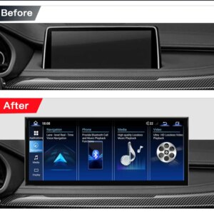 Alternative view of Android14 Autoradio für BMW X5 F15 X6 F16 2014-2018 NBT/EVO System 15.8 Zoll Multimedia Player GPS Navigation WiFi BT Carplay Auto