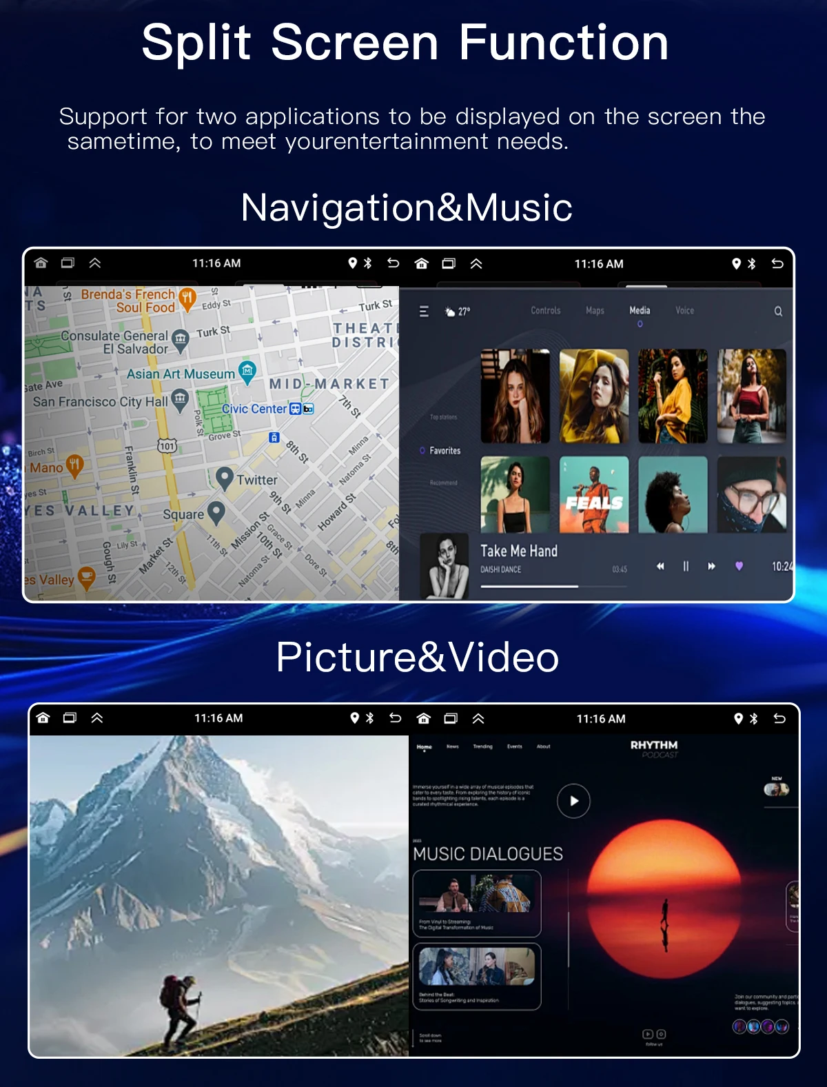 12,8'' 2400*900 Hohe Auflösung Android 14 Snapdragon 665 Drahtlose Carplay AutoRadio Für Mercedes Benz E-Klasse C207 W207 A207 Multimedia Bildschirm GPS