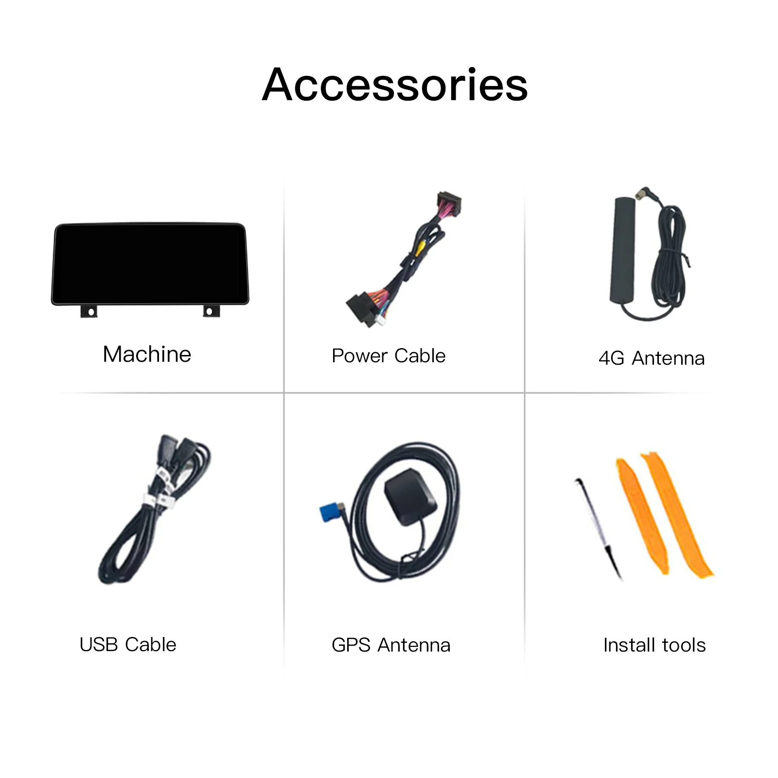 12.3 "Android 14 Autoradio Wireless Carplay für BMW 3/4 Serie F20 F21 F22 F30 F31 F32 F33 F34 F36 GPS Auto Multimedia-Player – Bild 6