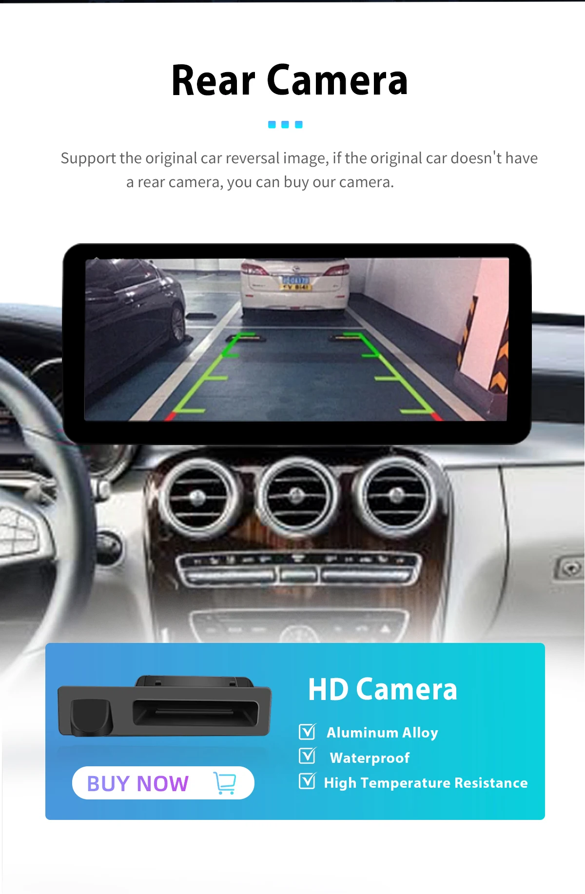 Carplay Android 14 Snapdragon 2015 Autoradio für Mercedes Benz C-Klasse W205 Glc Klasse x253 W446 2013-2017 Multimedia 4g GPS Navi