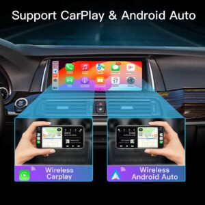 Alternative view of Android 14 Autoradio für bmw 5 series f10 f11 2013-2016 cic nbt multimedia auto bildschirm gps navigation audio carplay