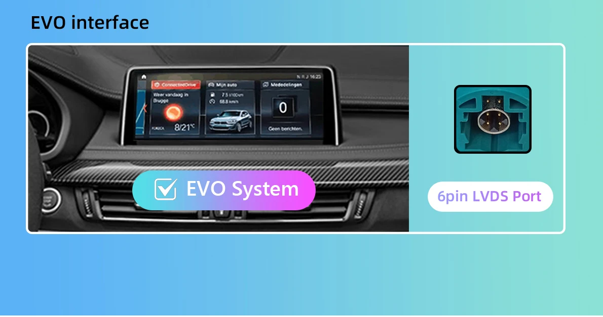 Uckazy Wireless CarPlay für BMW 2er F45 F46 2013-2019 NBT EVO System Autoradio Multimedia Android Auto Navigation GPS