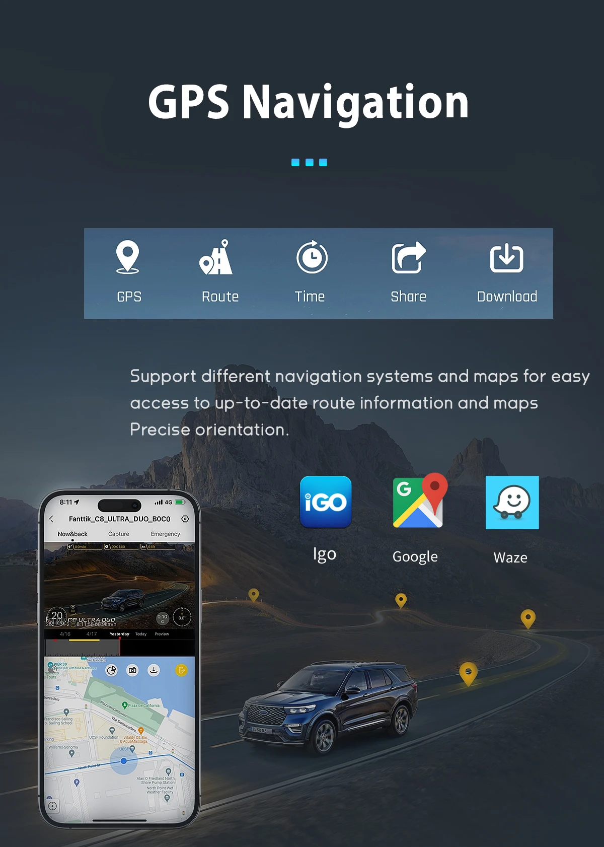 Uckazy Wireless CarPlay für BMW 2er F45 F46 2013-2019 NBT EVO System Autoradio Multimedia Android Auto Navigation GPS