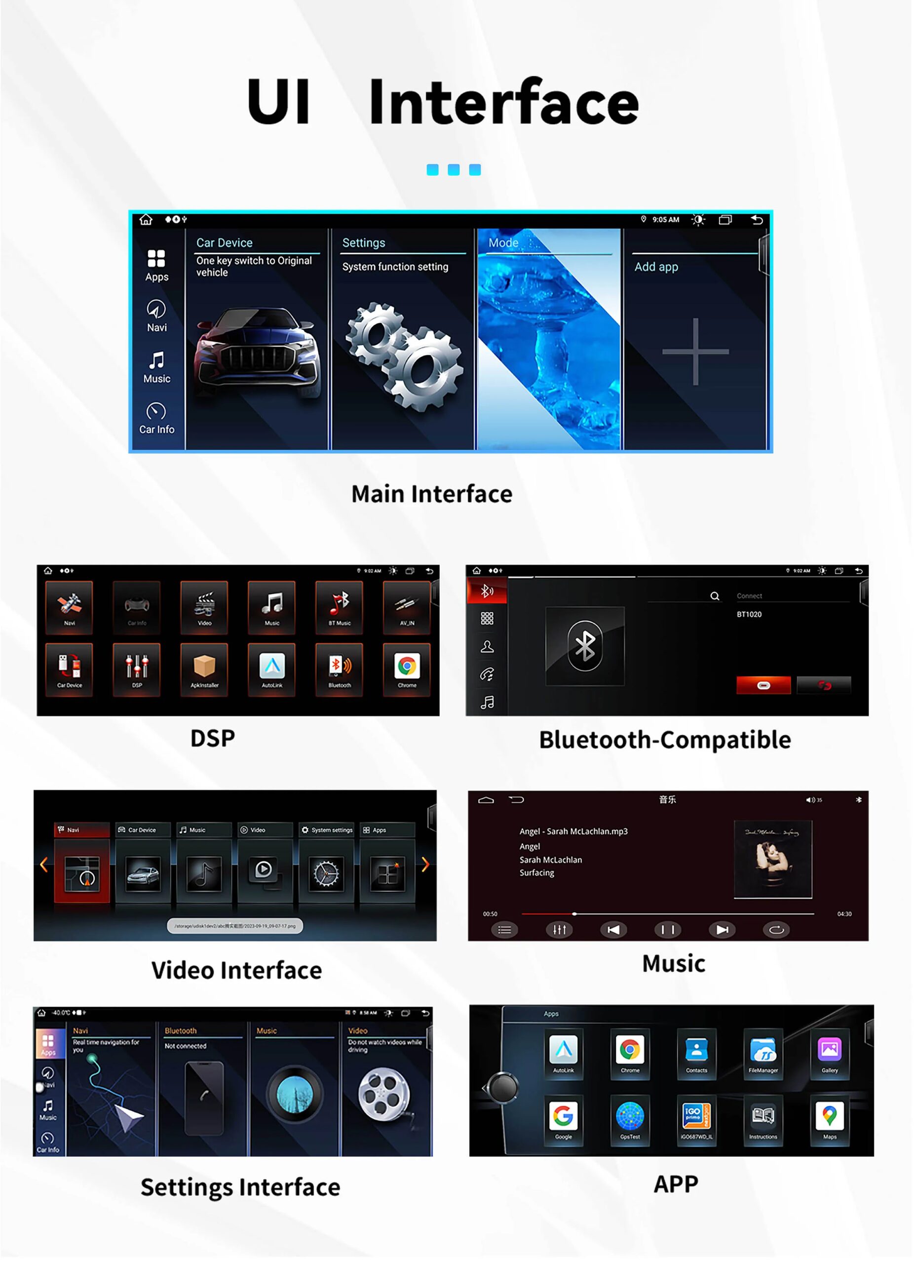 12,3 Zoll Linux/Qualcomm 665 Android 14 Auto Wireless CarPlay Auto Stereo für BMW X5 E70 F15 X6 E71 F16 2007-2013 Radio Bildschirm