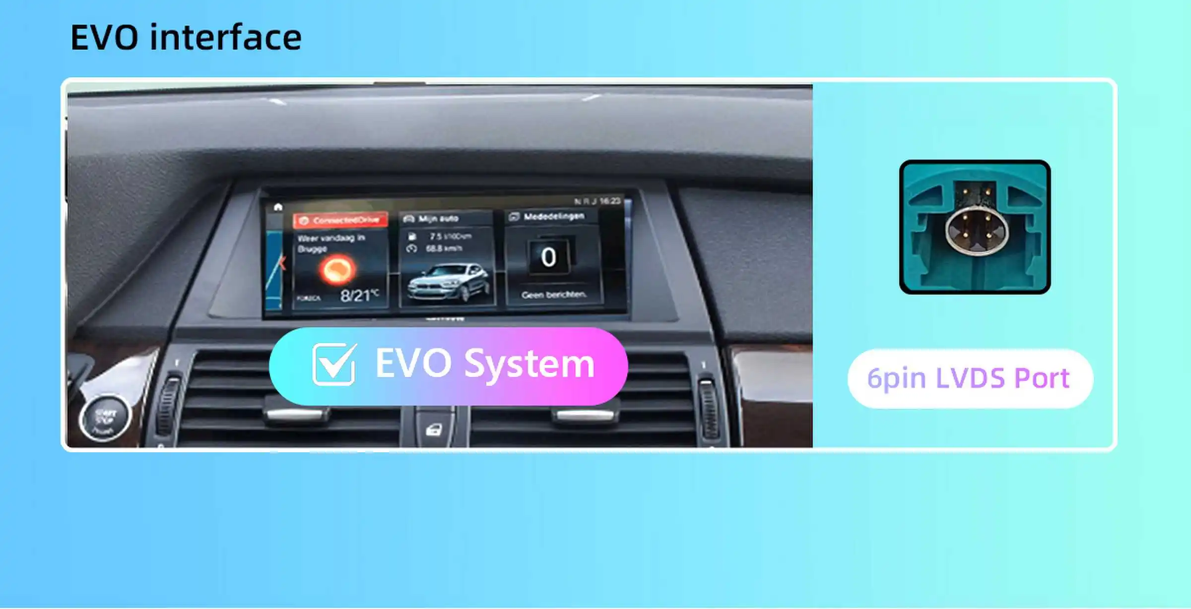 12,3 Zoll Linux/Qualcomm 665 Android 14 Auto Wireless CarPlay Auto Stereo für BMW X5 E70 F15 X6 E71 F16 2007-2013 Radio Bildschirm