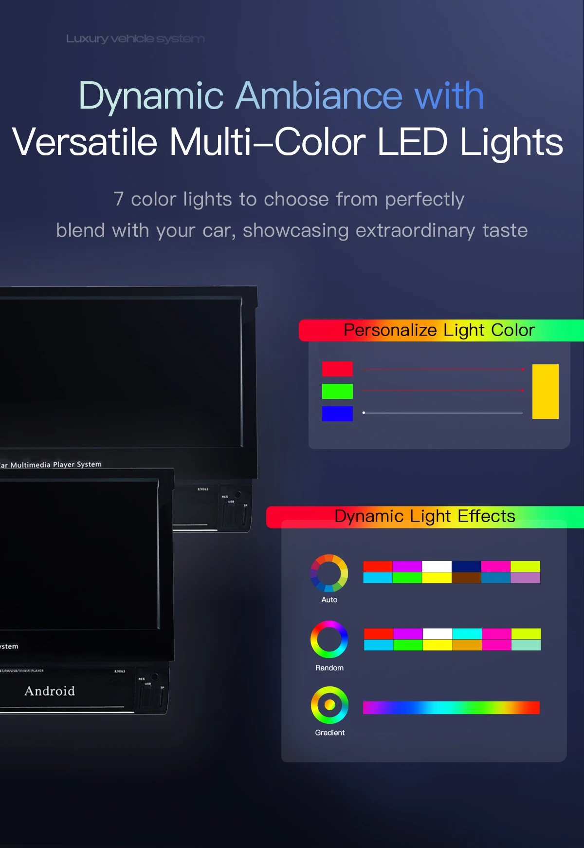 Uckazy 7-Zoll-Carplay Android Auto Universal 1 Din einziehbarer Touchscreen-Auto-Player HD FM AUX-Eingang BT Radio Mirror Link Uckazy 7-Zoll-Carplay Android Auto Universal 1 Din einziehbarer Touchscreen-Auto-Player HD FM AUX-Eingang BT Radio Mirror Link