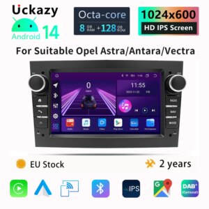 Android Autoradio für Opel Astra H G J Zafira B Corsa C D Antara Vectra Vivaro GPS RDS DSP 4G CarPlay Autoradio
