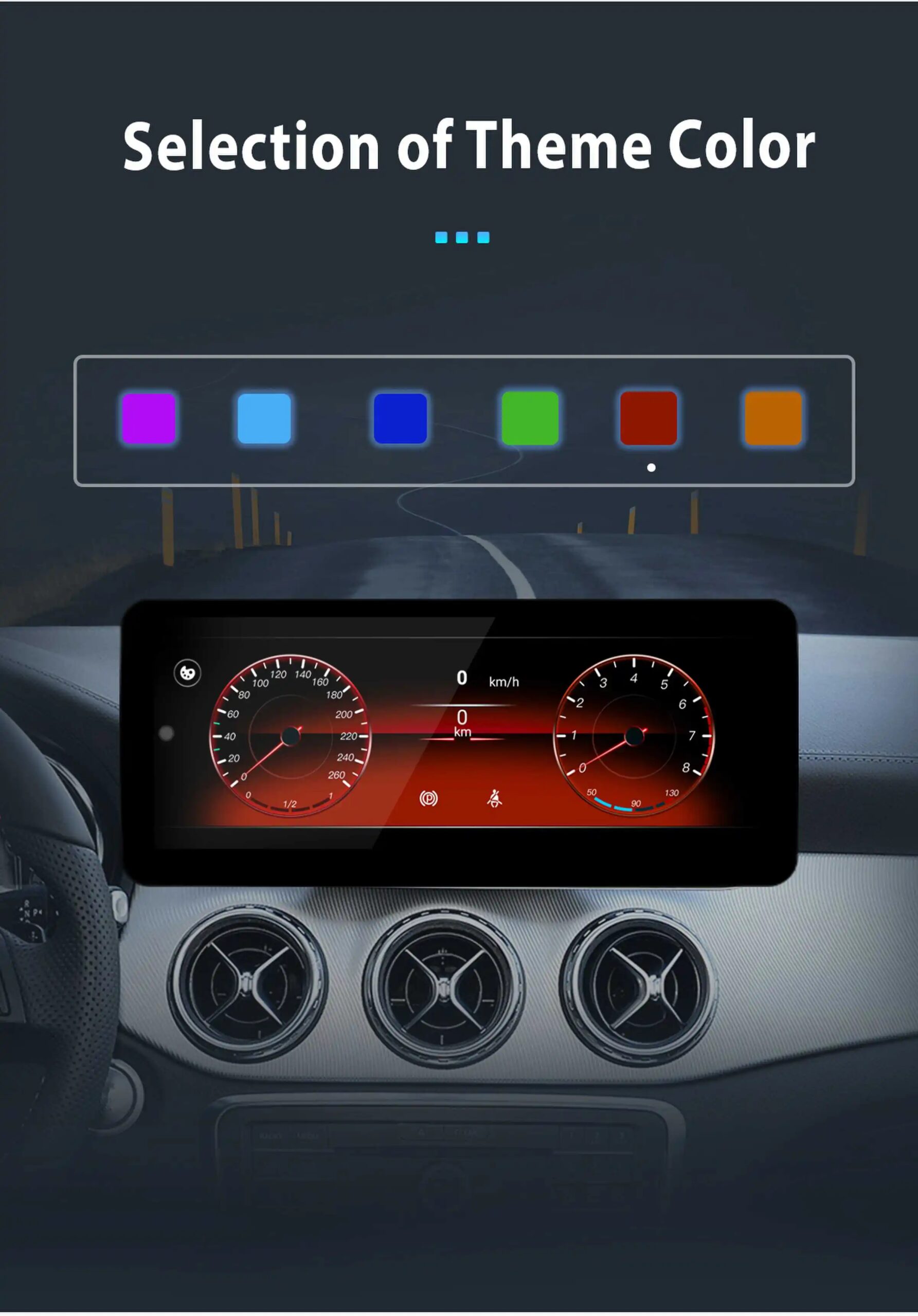 8 Core Android 14 Snapdragon 2011 Autoradio für Mercedes-Benz W246 2013-2017 Wireless Carplay Multimedia Stereo GPS Navigation