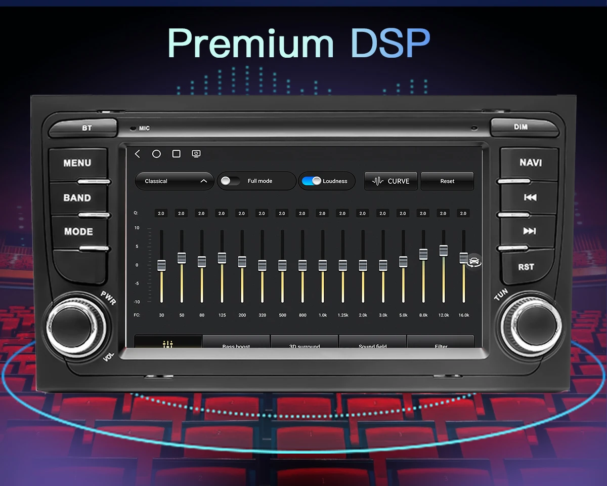2 din android 14 autoradio für audi a4 b6 b7 s4 b7 b6 rs4 sitz exeo 2012-2015 rs4 b7 radio 2014-2018 multimedia gps audio stereo