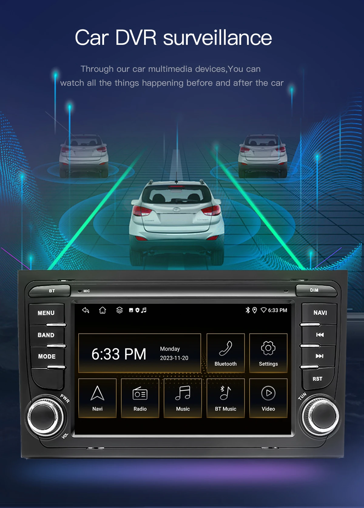 2 din android 14 autoradio für audi a4 b6 b7 s4 b7 b6 rs4 sitz exeo 2012-2015 rs4 b7 radio 2014-2018 multimedia gps audio stereo